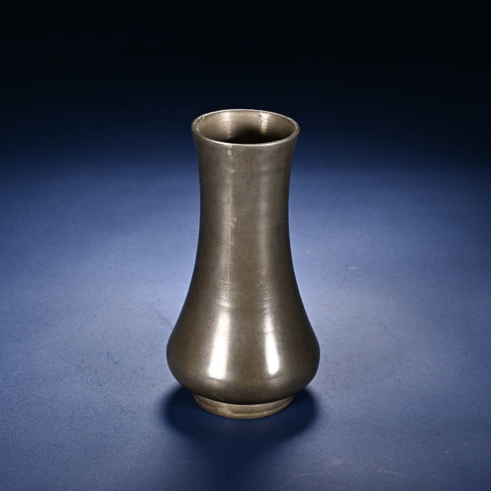 Chinese Pewter Flower Vase (1 of 6)