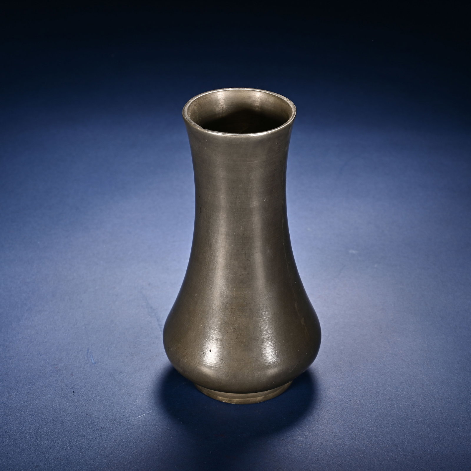 Chinese Pewter Flower Vase - 4