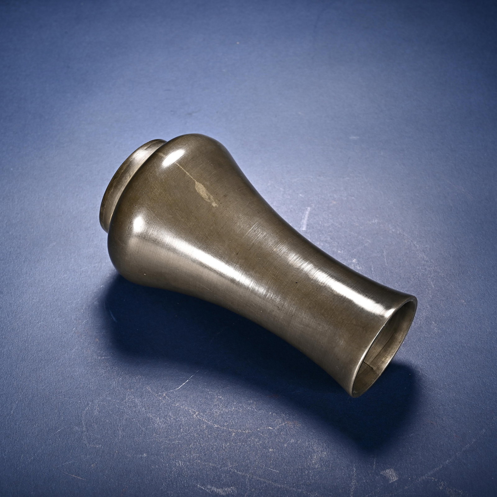 Chinese Pewter Flower Vase - 5