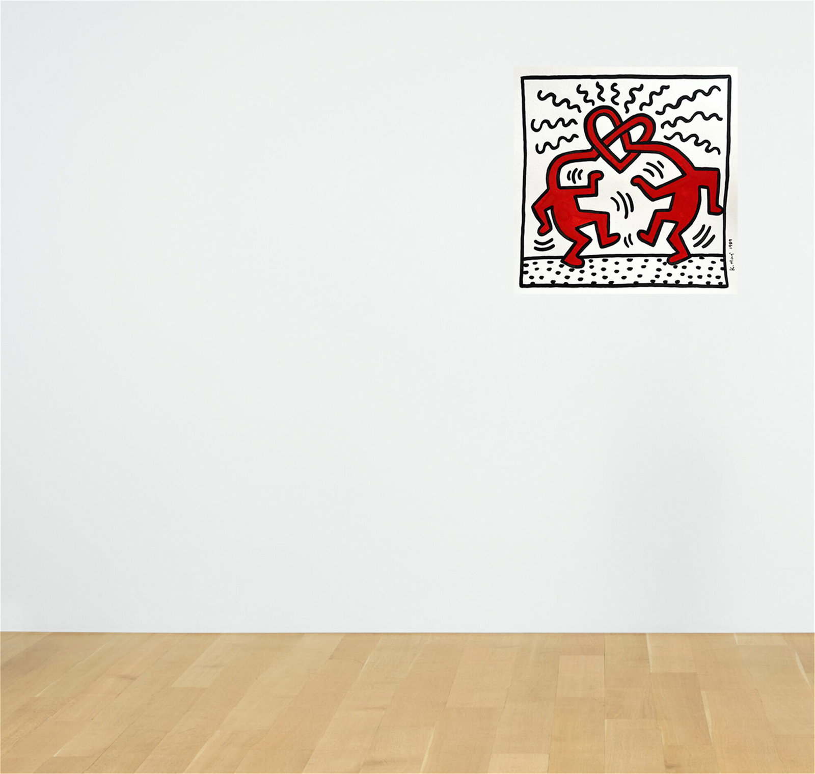 UNTITLED SIGNED KEITH HARING - 3