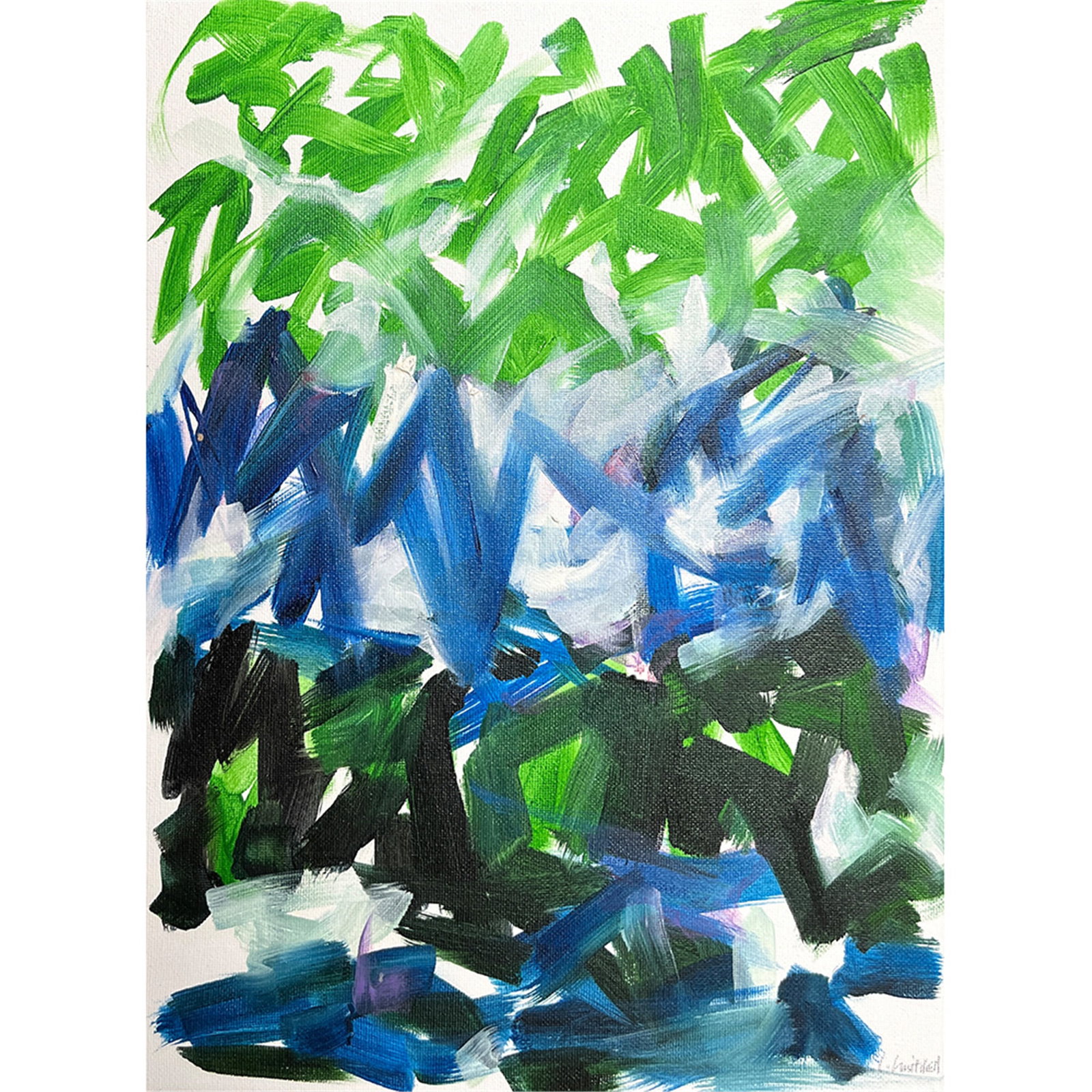 UNTITLED SIGNED JOAN MITCHELL - 2