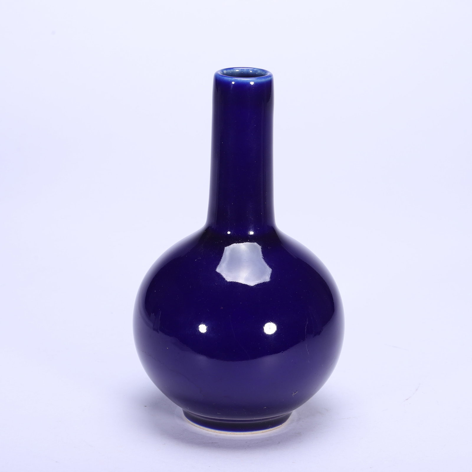 Chinese Blue Glazed Tianqiuping Vase (1 of 9)