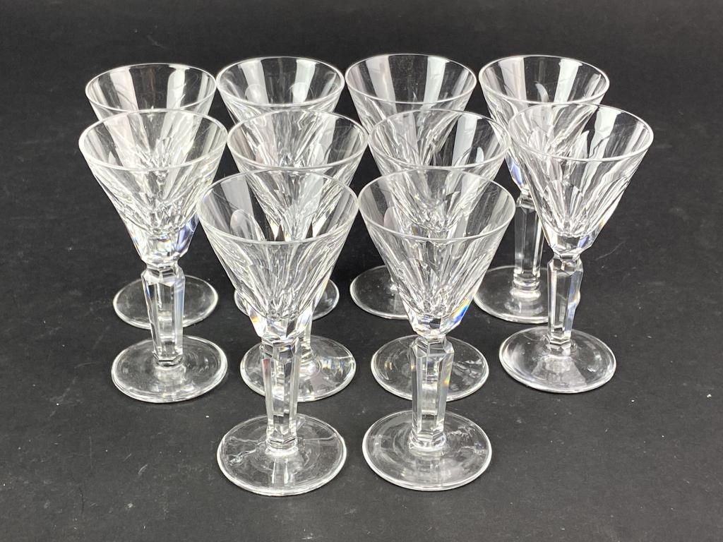 10 Waterford Crystal Cordial Glasses (1 of 5)
