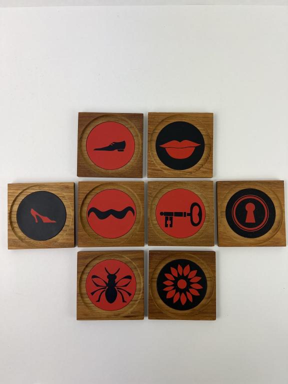 (8) Laurids Lonborg Denmark Teak Coasters (1 of 5)
