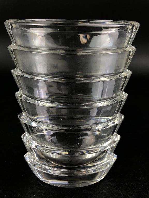 Baccarat Crystal Stepped "Coco" Vase France (1 of 9)