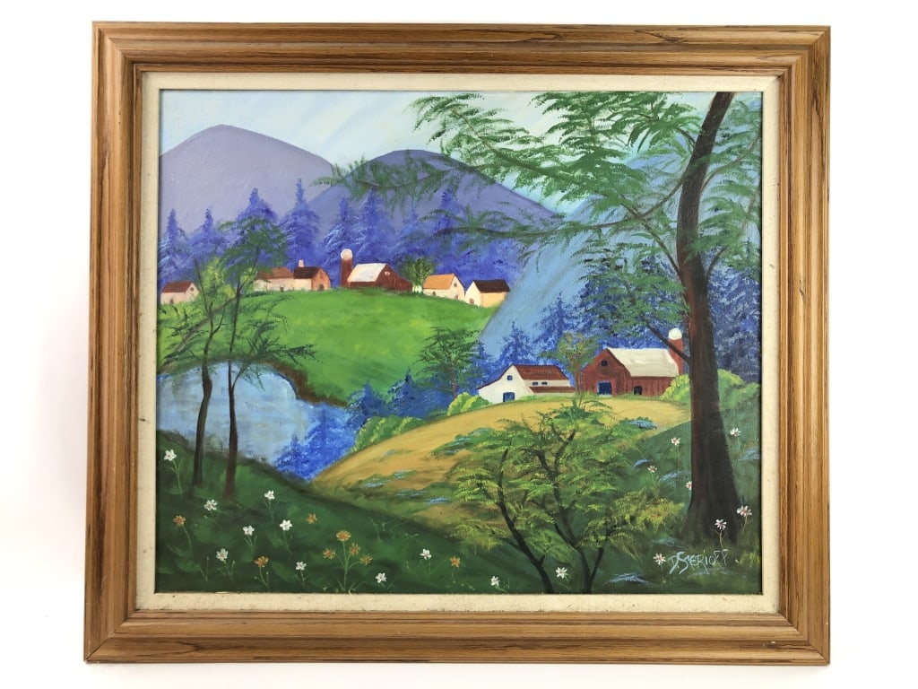 Original Oil on Canvas Signed D. Sterioff (1 of 5)