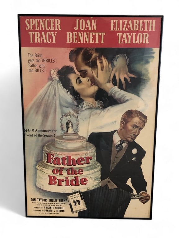 Father of the Bride Original One Sheet Poster (1 of 5)