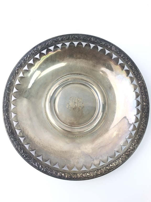 Reed & Barton Sterling Silver Pierced Tray (1 of 7)