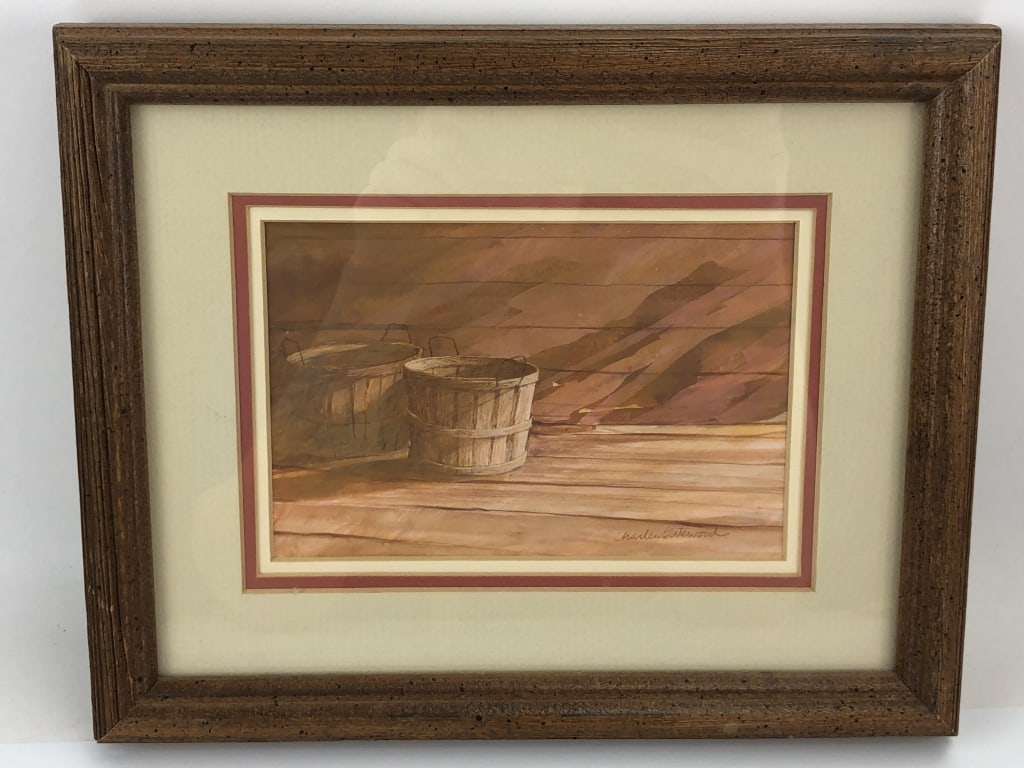 Charles Gatewood Original Watercolor Painting (1 of 4)