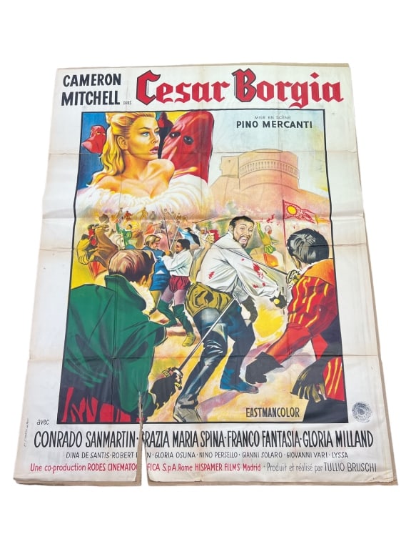 Cesar Borgia Large French Film Poster (1 of 15)