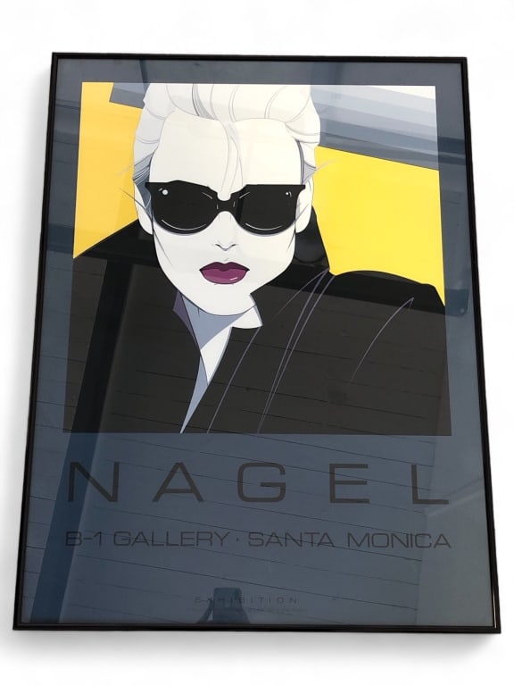 Patrick Nagel Serigraph B-1 Gallery, Santa Monica (1 of 5)