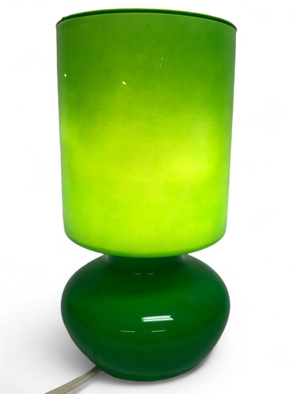 Vintage IKEA Lykta Lime Green Table Lamp (1 of 9)