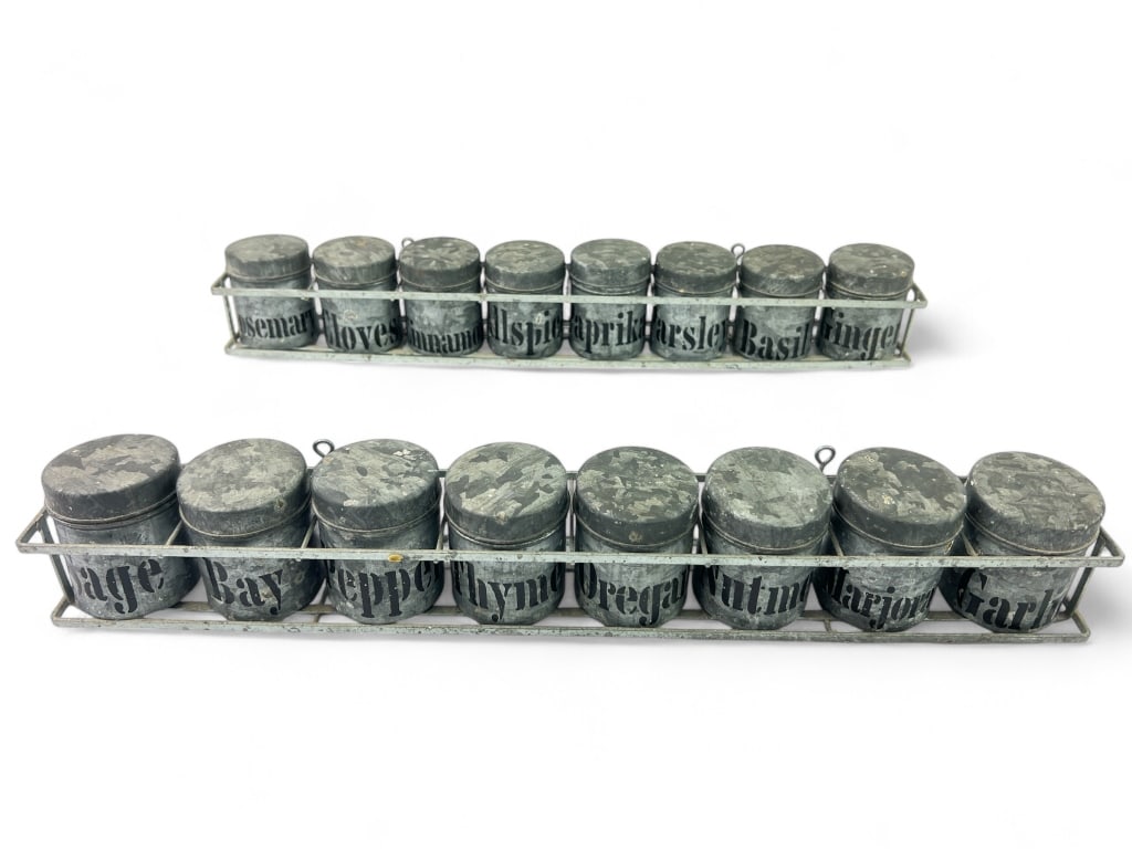 RARE Complete Set Vintage 1970s Vandor Galvanized (1 of 7)