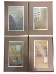 4 Peter Schmidt Brian Eno Lithographs Prints