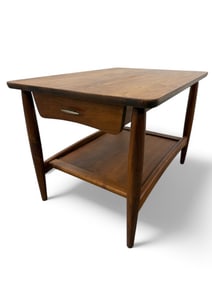 Mid-Century Modern Wood End Table