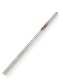 Hall Crystal flute in wood case in key of G