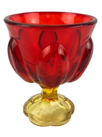 VTG MCM L.E Smith Simplicity Flame Ambering