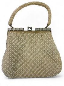 VTG Made in Hong Kong Beaded Purse