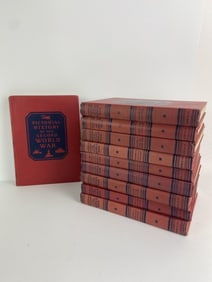 RARE Pictorial History of  2nd World War book set