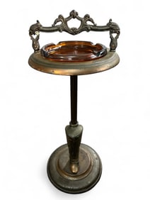 Cowboy boot standing ashtray