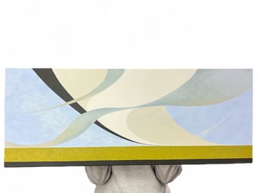 Signed Laura Fisher Oil On Canvas