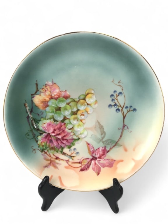 C.T. Altwasser Porcelain Plate With Floral Design (1 of 5)