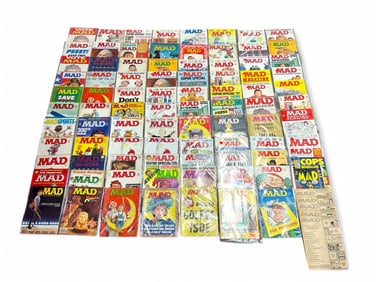 Collection Of MAD Magazines 60s To 90s