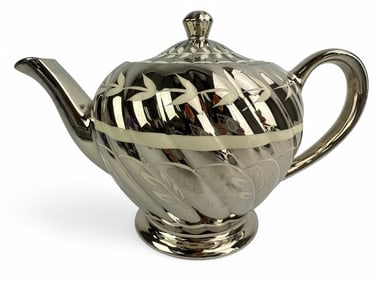 Sadler Silver Lustre Teapot Made In England