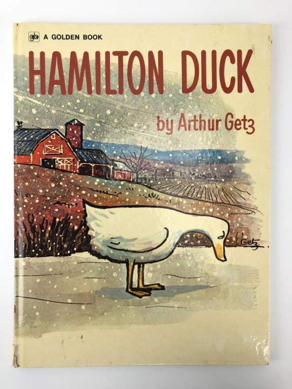 Vintage 1974 Hamilton Duck by Arthur Getz HC (1 of 8)