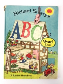 Vintage 1971 ABC Word Book by Richard Scarry HC