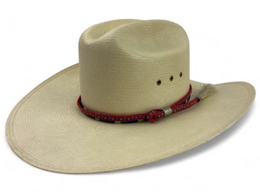 John B. Stetson 7 Straw Cowboy Hat
