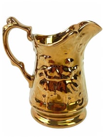 Copperlustre Wade England Pitcher Vase
