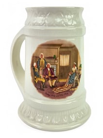McCoy Betsy Ross Ceramic Beer Stein