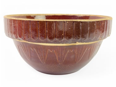 Brown Stoneware Bowl 10.5´´ Diameter