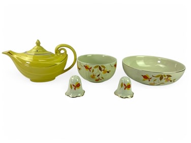 Hall Pottery Tea Set