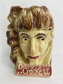 Mccoy Davy Crockett Ceramic Cookie Jar