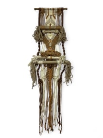 Macrame Wall Hanging 68-inch Total Length