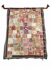 Handmade Indian Style Patchwork Wall Hanging