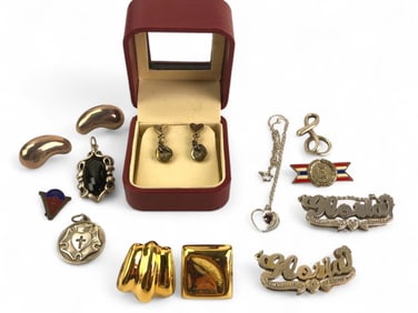 Lot of Sterling Silver Jewelry