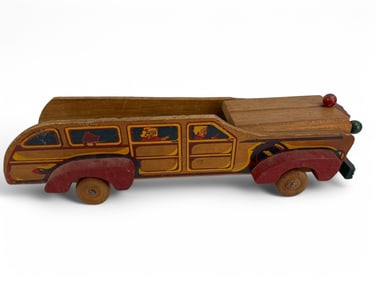 Cass Wooden Toy Car (As-is)