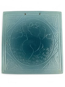 Cynthia Tschudy Ceramic Pig Wall Tile