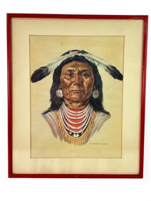 “A Sherriff Scott?? Native American Print