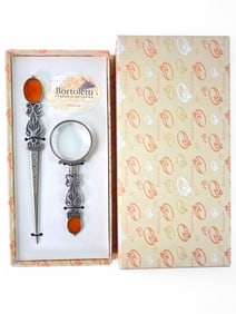 Bortoletti Letter Opener & Magnifying Glass