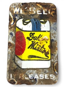 Vintage Dukes Mixture Porcelain Door Push Sign