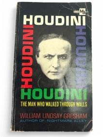 Houdini By William Lindsay Gresham