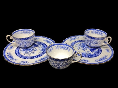 Blue Rhapsody By Gladstone Tea Set