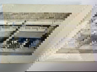 Vtg Photo Of Anderson Guarantee Tire Store, Indian