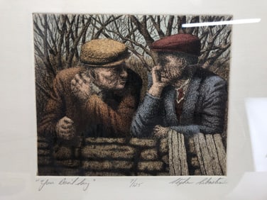 Pencil Signed Framed Litho Print 7/125