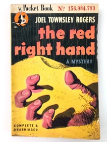 Rare 1946 1st Ed “The Red Right Hand?? Paperback