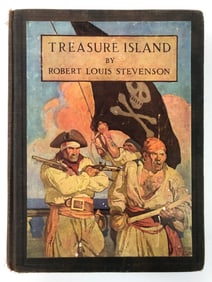 Rare 1911 1st Edition “Treasure Island" Hardcover